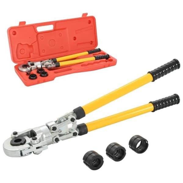 vidaXL Hydraulisk Crimper 16-20-26-32 mm