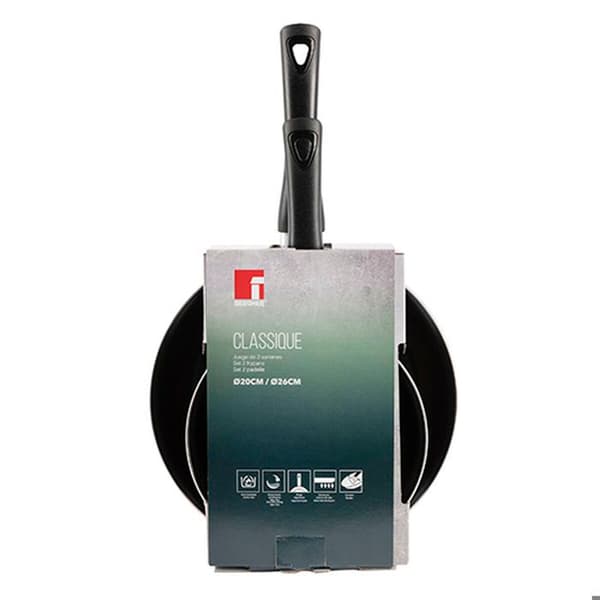 Bergner CLASSIQUE Grön stekpannor set