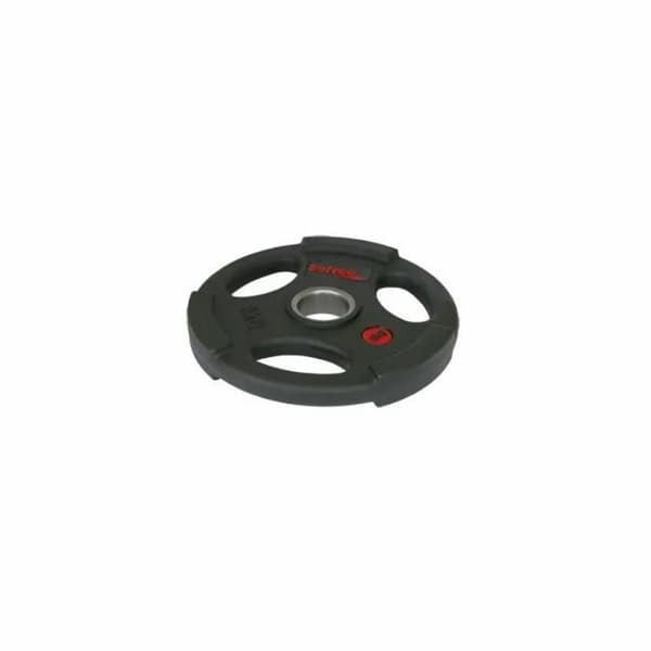 Softee Uretano 25kg vikt skiva - svart - 25 kg