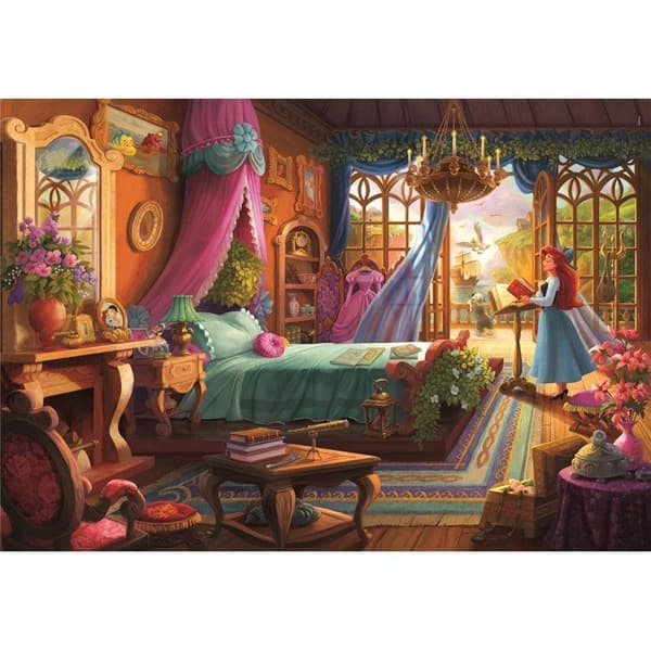 CLEMENTONI - Ever After - Pussel 500 bitar - Disney Prinsessor - Ariel