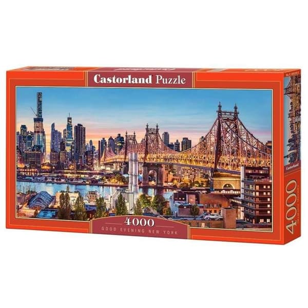 Pussel 4000 bitar: God kväll New York