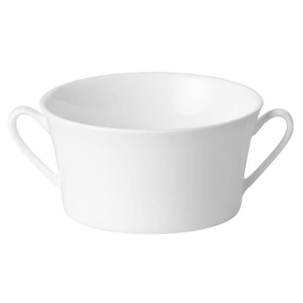 Skål buljong - Rosenthal - Jade - Porslin - 350 ml - Vit