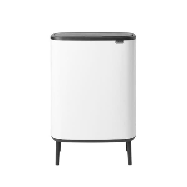 Papperskorg - BRABANTIA - Bo Touch Bin Hi - 60 L - Vit - Touch
