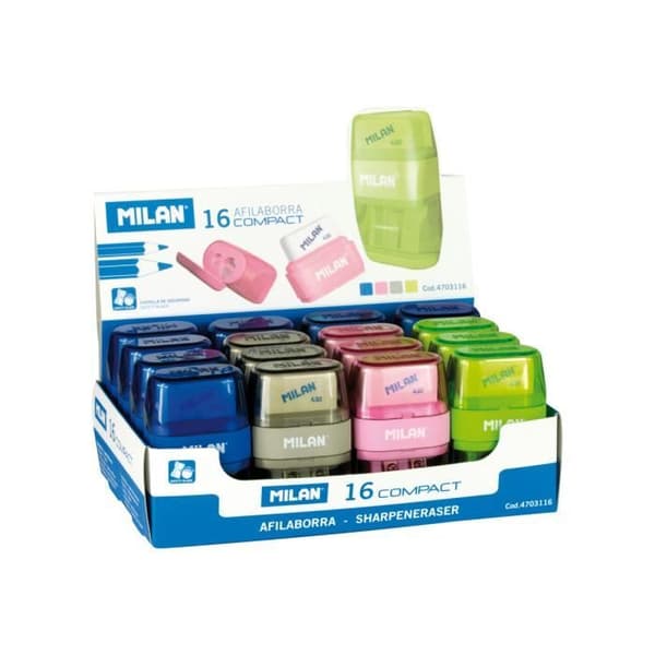 MILAN Pennvässare 2 hål plast (pack om 16)