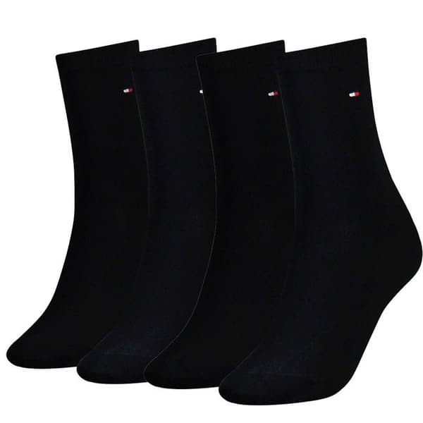 Tommy Hilfiger Strumpor Dam - ,Förpackning med 4, SOCK CASUAL
