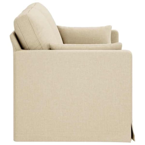 Soffa - VIDAXL - 159 x 78 x 80 cm - Kräm - Metallram - Ergonomisk modulär