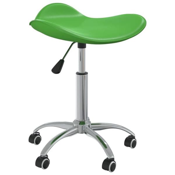 vidaXL Kontorsstol Grön Konstläder 3088564