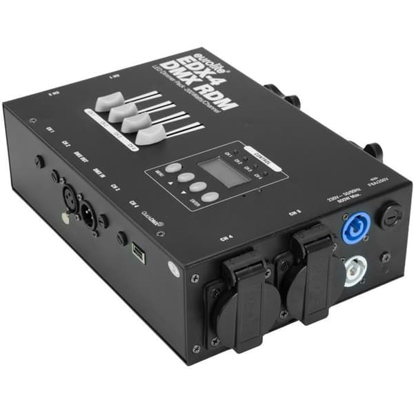 Eurolite EDX-4 DMX RDM dimmer LED
