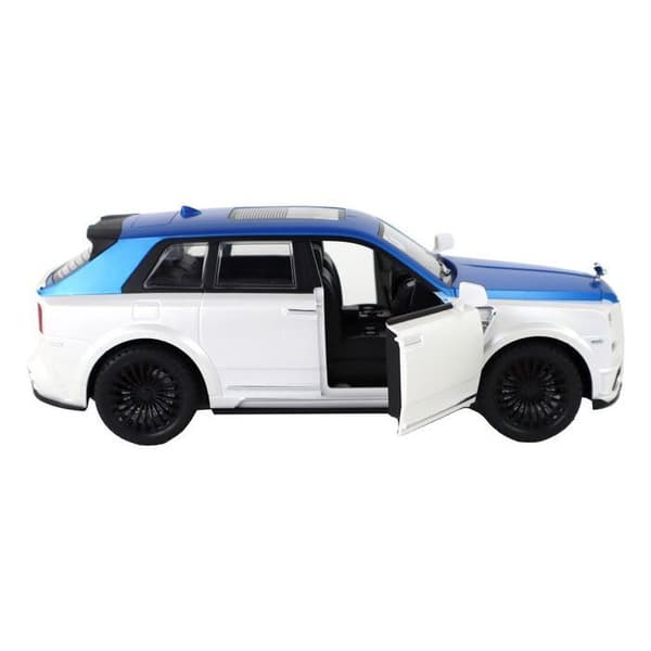 Bilen R/C 1:20 Vit-Blå Fjärrstyrd