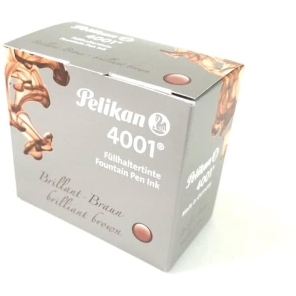 Pelikan 4001 Glänsande Brun - Flaska 62,5 ml