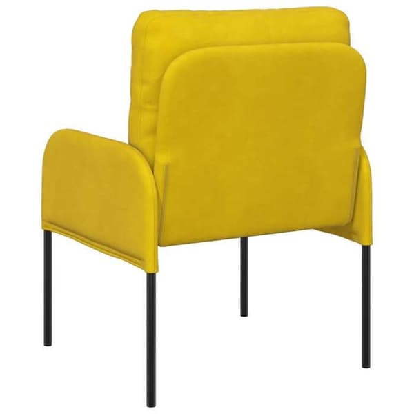Kuddsoffor 55cm Gul Fanér