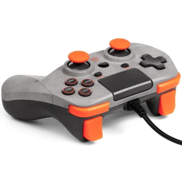 Gamepad - SNAKEBYTE - Manette 4S Rock - Färgad - Vibration - Grå