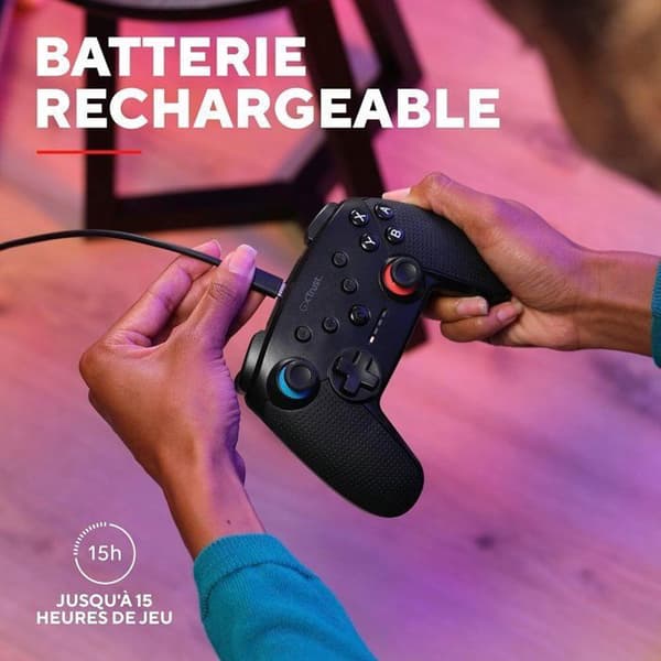 Spelkontroll - TRUST - GXT 1246 Muta - Trådlös Bluetooth - 15h batteritid - Kompatibel med Switch