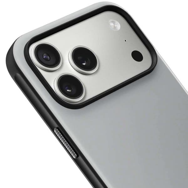 Magsafe-skal - NOMAD - iPhone 17 Pro Max - Stötabsorberande - Ljusgrå - Premiumskydd