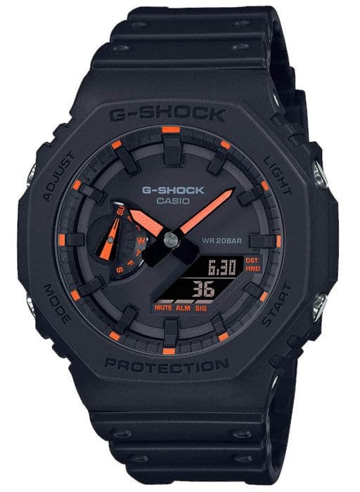 Klocka - CASIO - G-Shock - Svart och rött harts