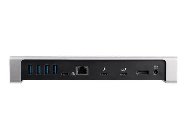 StarTech.com Thunderbolt 3 Dual Display 4K 60Hz dockningsstation för bärbar dator med SD-kortläsare (TB3DOCK2DPPU)