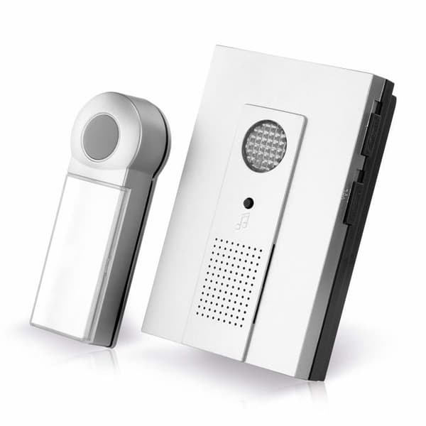 Trådlös dörrklocka - CONECTO - SA-CC50231-V2 - Räckvidd 100 m - IP44 - 36 ringsignaler, 80 dB