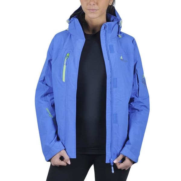 Peak Mountain Alani parkas för kvinnor - blå - L