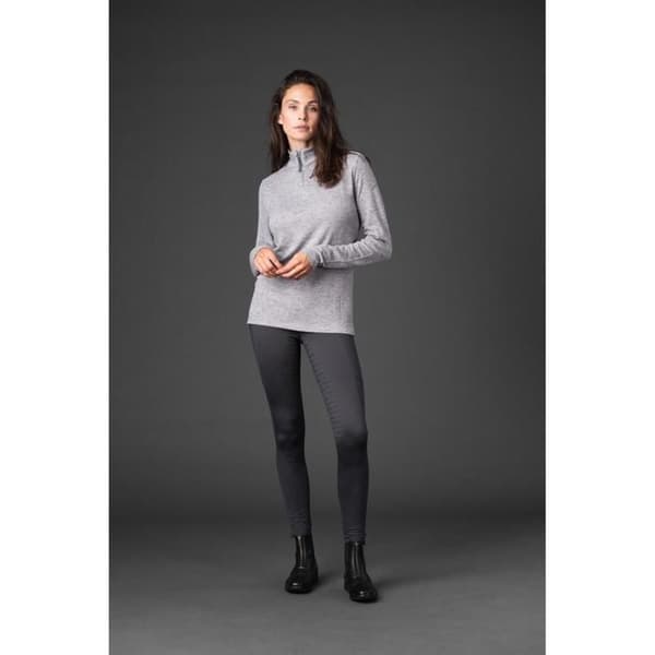 Ridsporttröja 1/2 zip dam Equipage Stacey