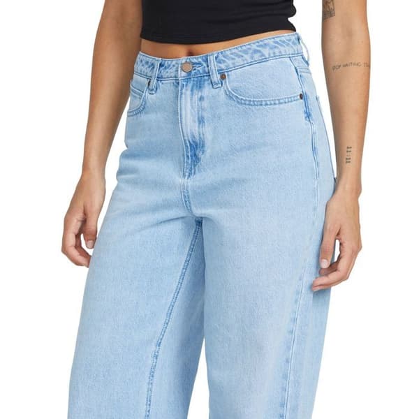 Volcom Stoned Bf Hirise Blue Bird Byxor Dam