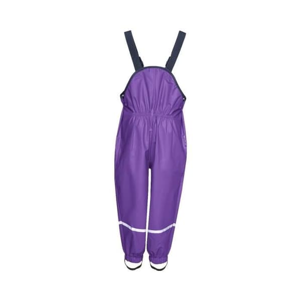 Playshoes vadderade regnbyxor lila storlek 104