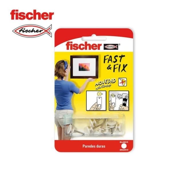 Cintre Fast&Fix - Bas - 12 st - Plast - Resin - Blandad