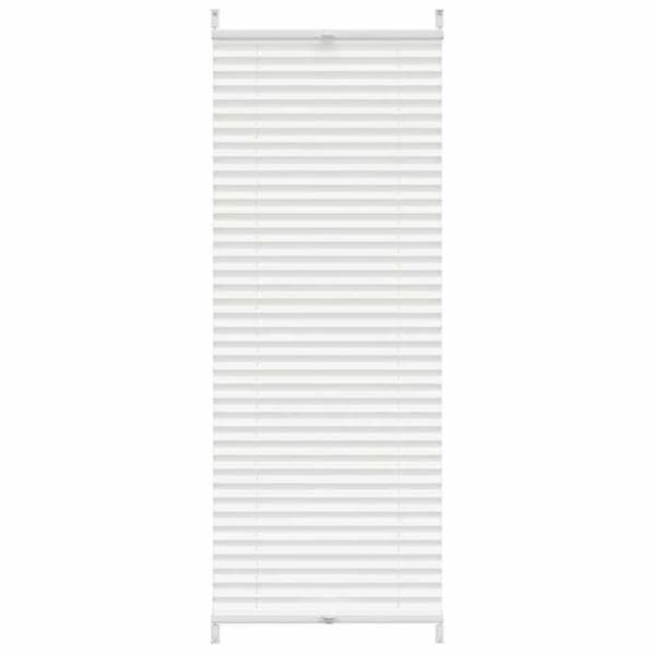 vidaXL Butik plissé 60x100 cm Vit 240593