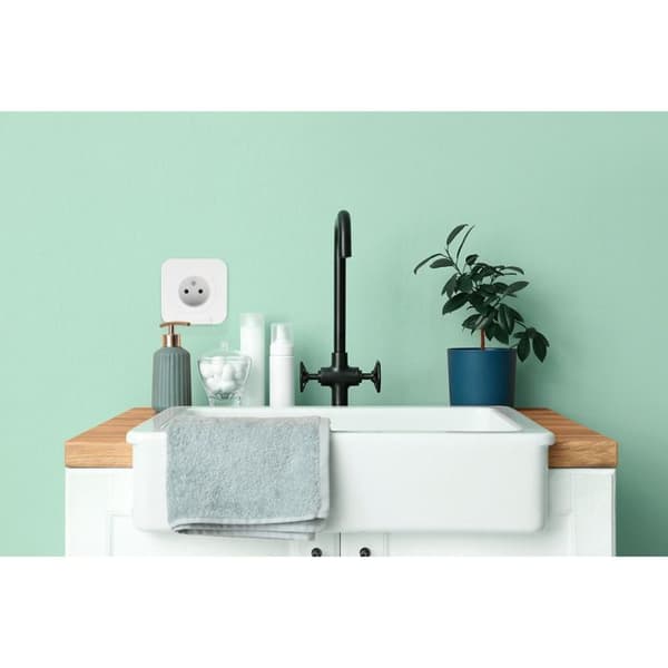 Vattentät lock IP44 16A - Vit - Protec