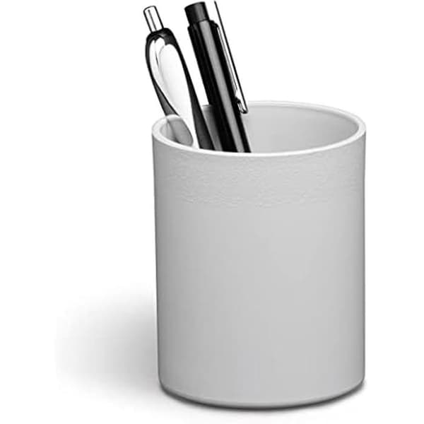 DURABLE Eco pennställ - grå, certifierad Blå Ängel, 100% återvinningsbar, H 100 mm