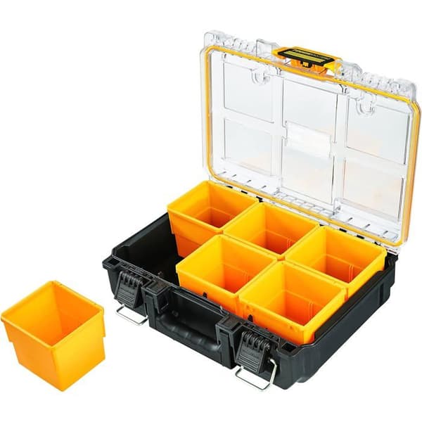 Organisatör DEWALT TOUGHSYSTEM 2.0 halvbredd - Gul