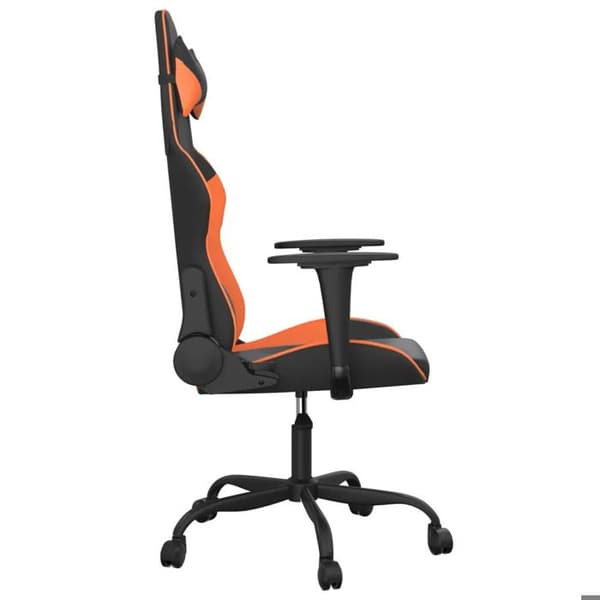 Gaming massage stol i konstläder vidaXL