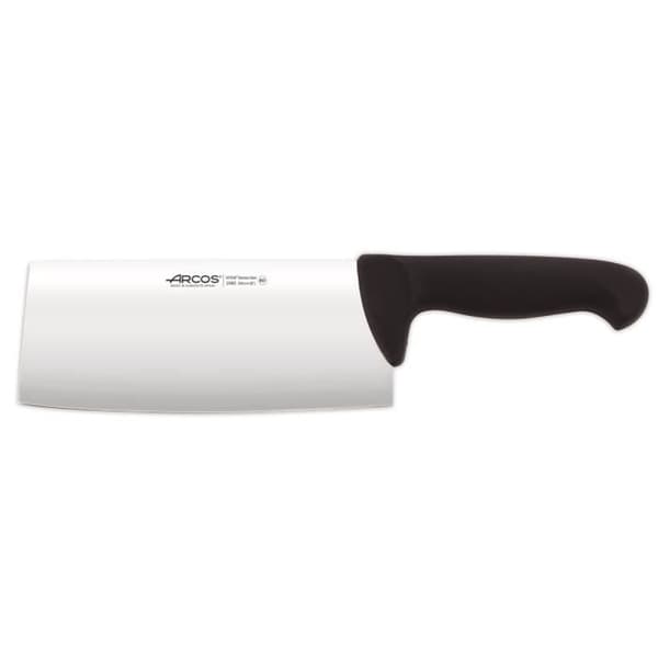 Macheta - ARCOS - Prof 298525 - Rostfritt stål Nitrum - Blad 20 cm - Ergonomiskt polypropen svart