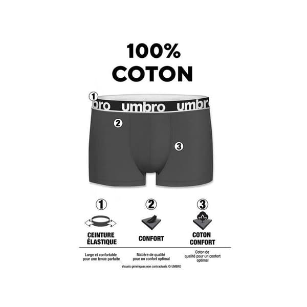Umbro Boxer Herr Caleçon Herr - Lila (Paket om 4)