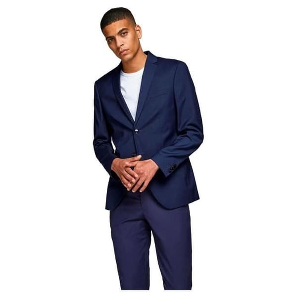 Blazer herr - JACK & JONES - Jprfranco Noos - Blå - Supersmal