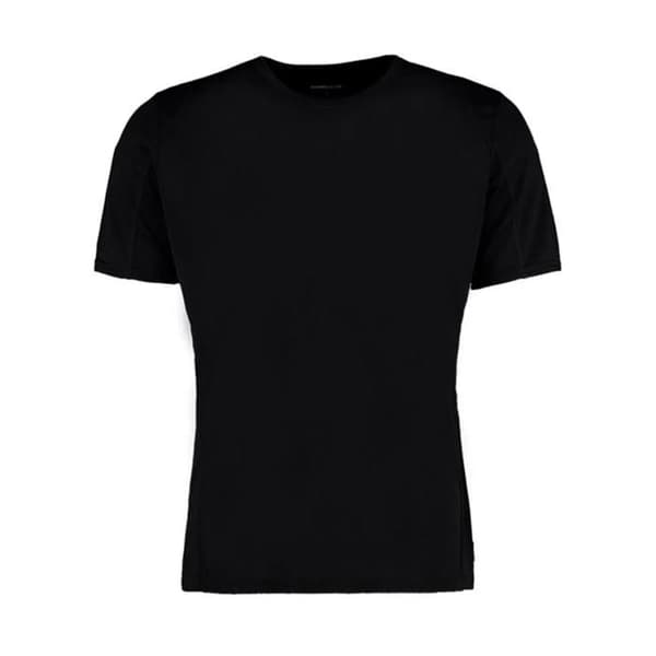 T-shirt Kustom Kit Cooltex® - svart/svart
