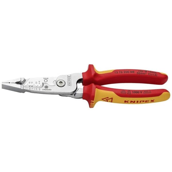 KNIPEX MULTIFUNKTIONELL ELEKTRIKERTÅNG 13 76 200 ME