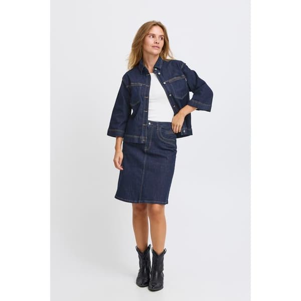 Jeanskjol dam Pulz Jeans Katja