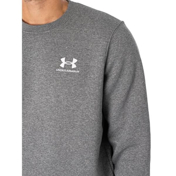 Under Armour För män Essential Sweatshirt i fleece, Grå
