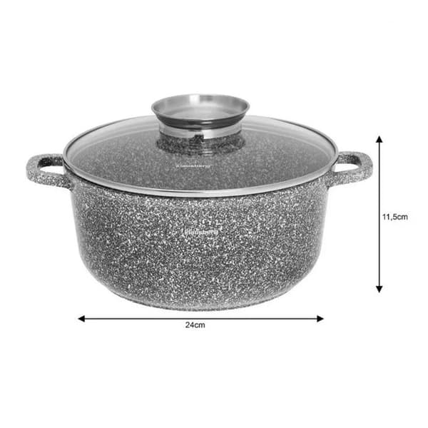 Gratängform - KLAUSBERG - KB-7521 - 3,3L - 22cm - Aroma Knob-system