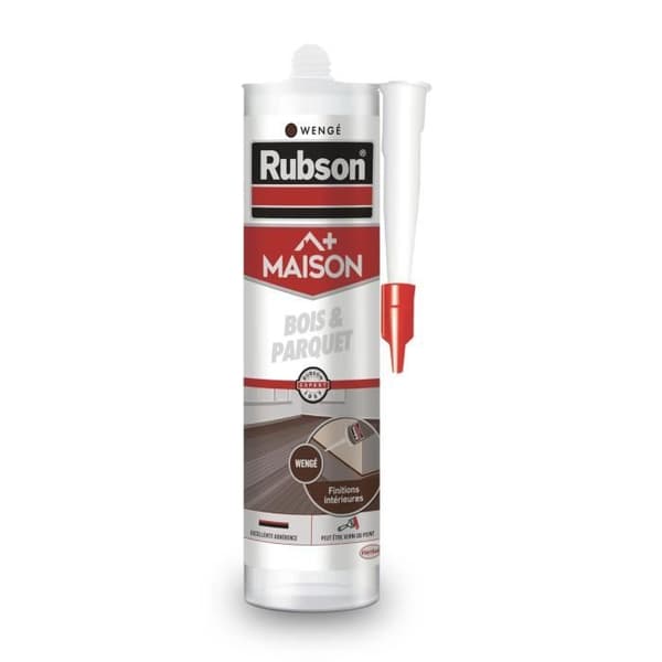 Mastic trä - RUBSON - 280 mL - Wenge-finish - Enkomponent - Utmärkt vidhäftning