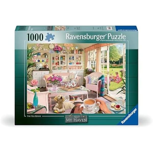 Pussel 2D - RAVENSBURGER - Soligt eftermiddag - 1000 bitar - Flerfärgad - Tavlor
