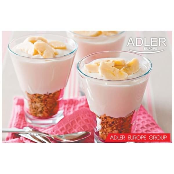 Yoghurtmaskin med 7 glasburkar