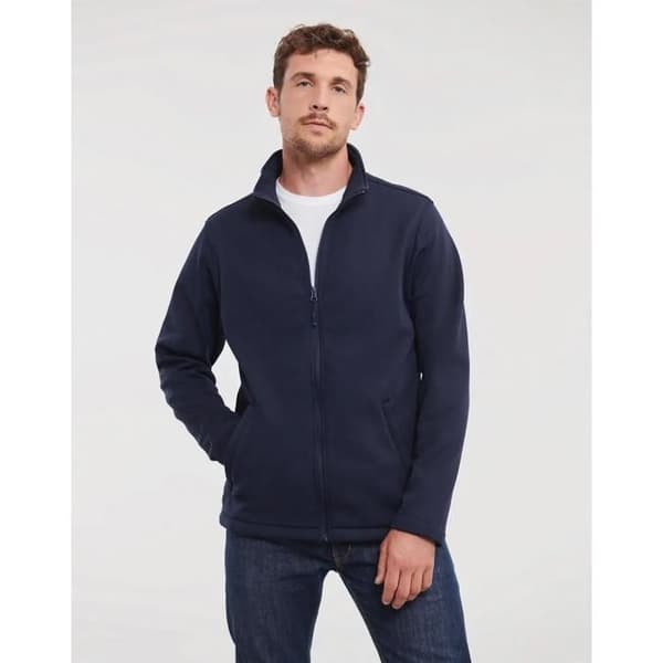 Softshell-jacka Russell Athletic Smart - fransk marinblå