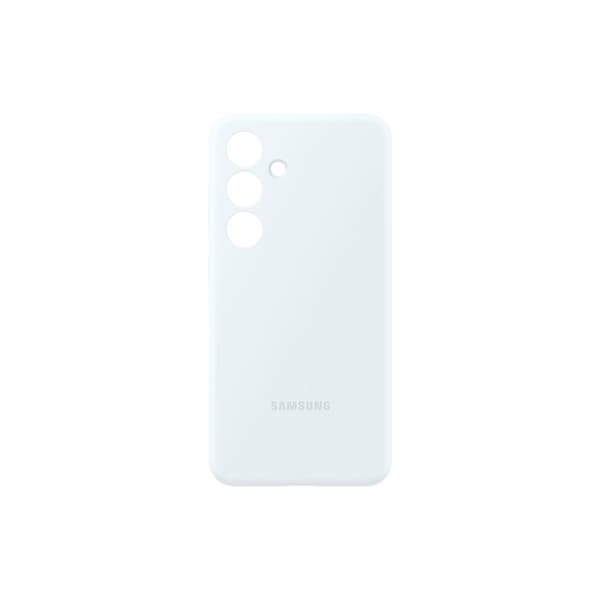 Silikonfodral till Samsung Galaxy S24 ljusgrå