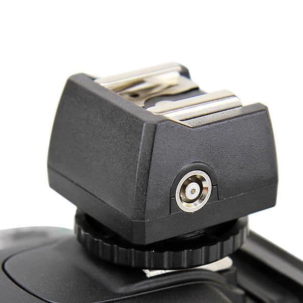 Adaptör för Hot-Shoe PC Sync Port 3.5mm för DSLR Studio blixt