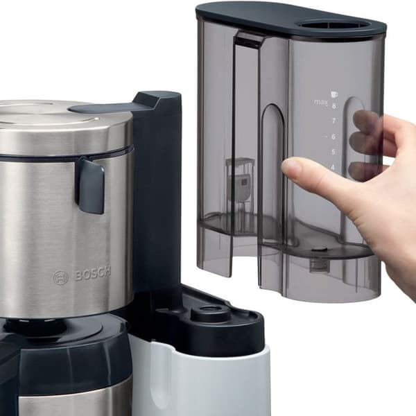 Kaffebryggare - Bosch - TKA8A681 - Rostfritt stål - 8 koppar - Termosäker kanna