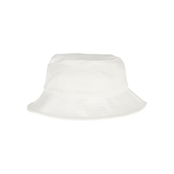 Bob barn Urban Classics Flexfit i vit bomullstwill - one size