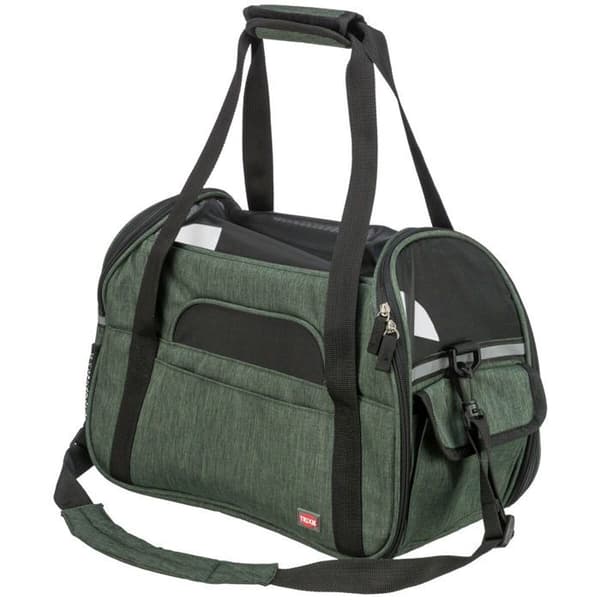Transportväska för hund - TRIXIE - Madison - Grön - 19×28×42 cm - Polyester