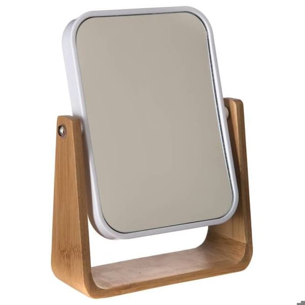 Spegel 16x22cm bambu "Naturéo" vit - 5 five simply smart