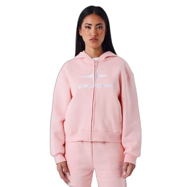 Dams zip hoodie Project X Paris Slowly - rosa